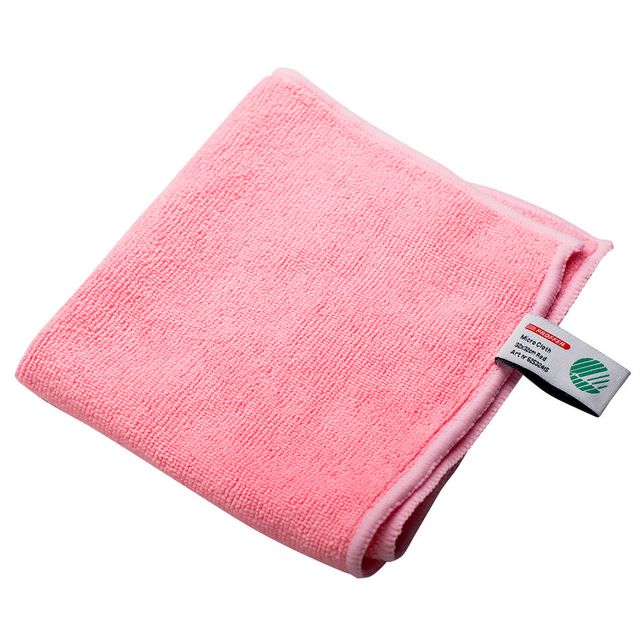 Microfiberduk Proffer 32x32cm röd