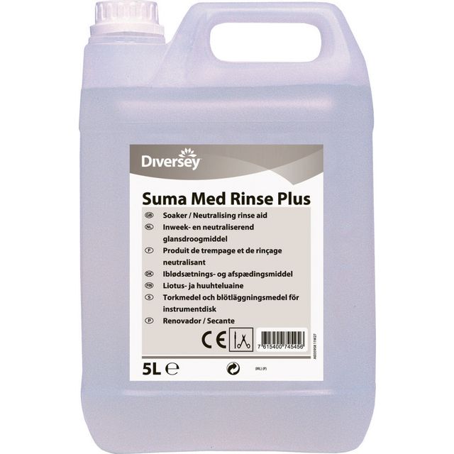 Sköljmedel SUMA Rinse instrumentdisk 5L (2 pack)