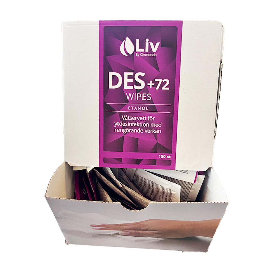 Ytdesinfektionsduk LIV Des +72 150/fp