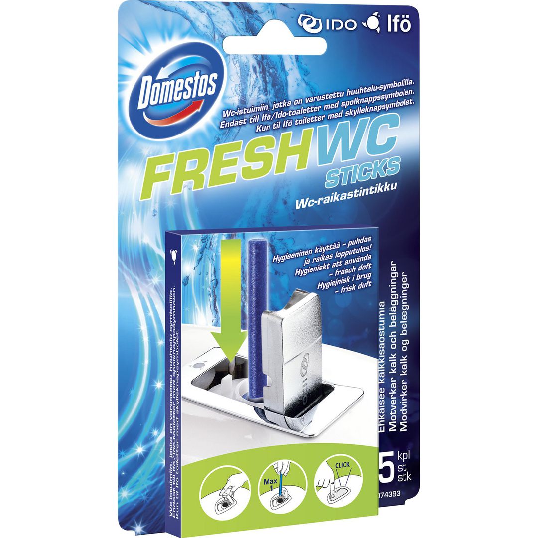 WC Sticks DOMESTOS Ocean Fresh 14fp/krt
