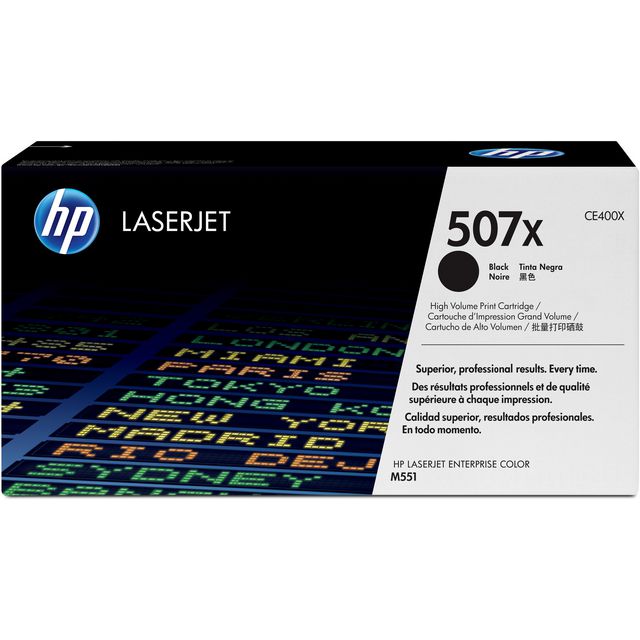 Toner HP CE400X 507X 11K svart