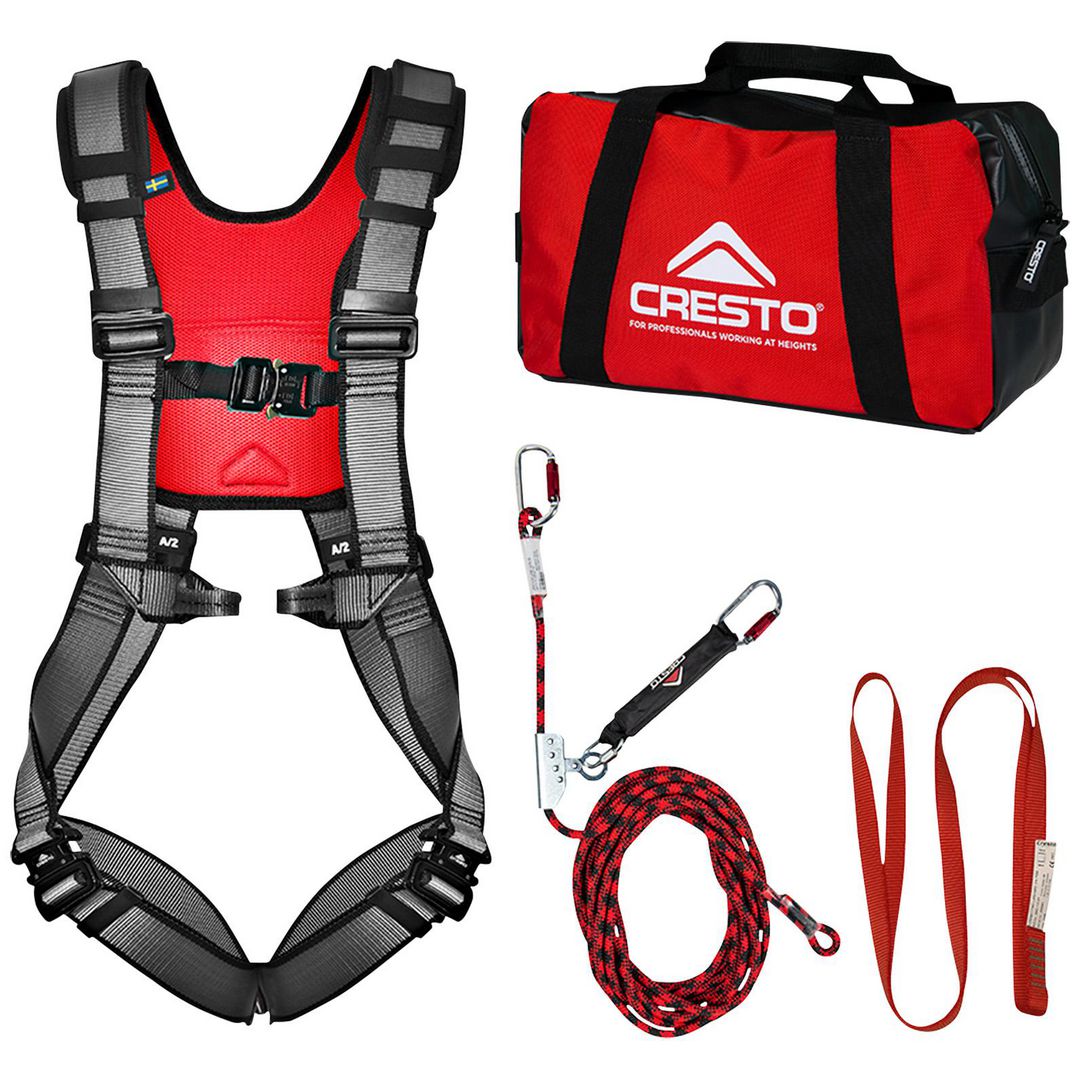 Fallskyddskit CRESTO Roofer Comfort 15m
