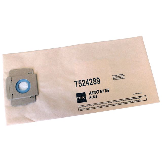 Dammsugarpåse TASKI AERO 8/15 papp 10/fp