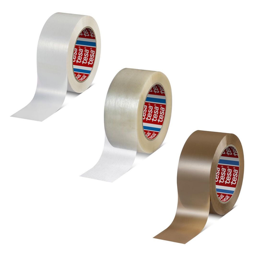 Packtejp maskin TESA PET 50mmx132m klar