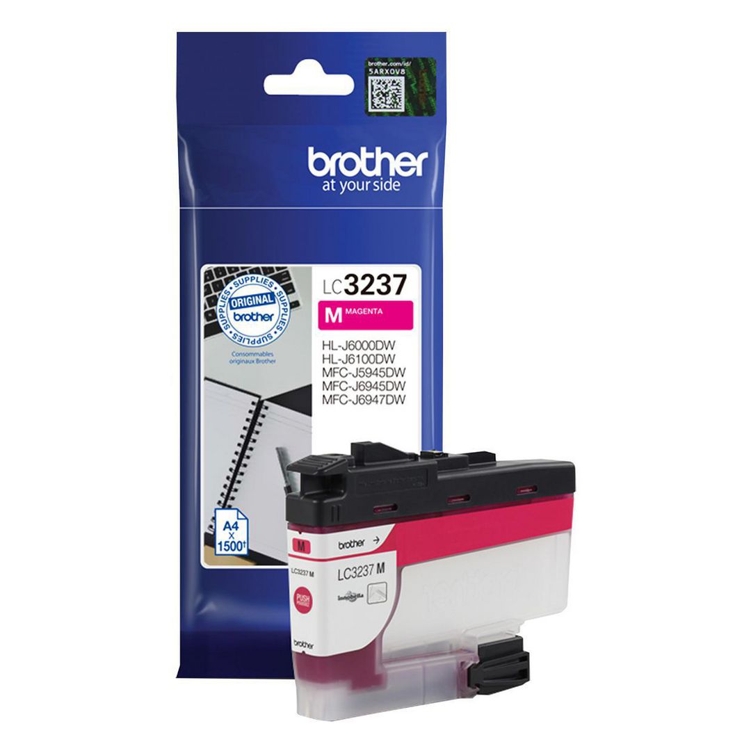 Bläckpatron BROTHER LC3237M magenta