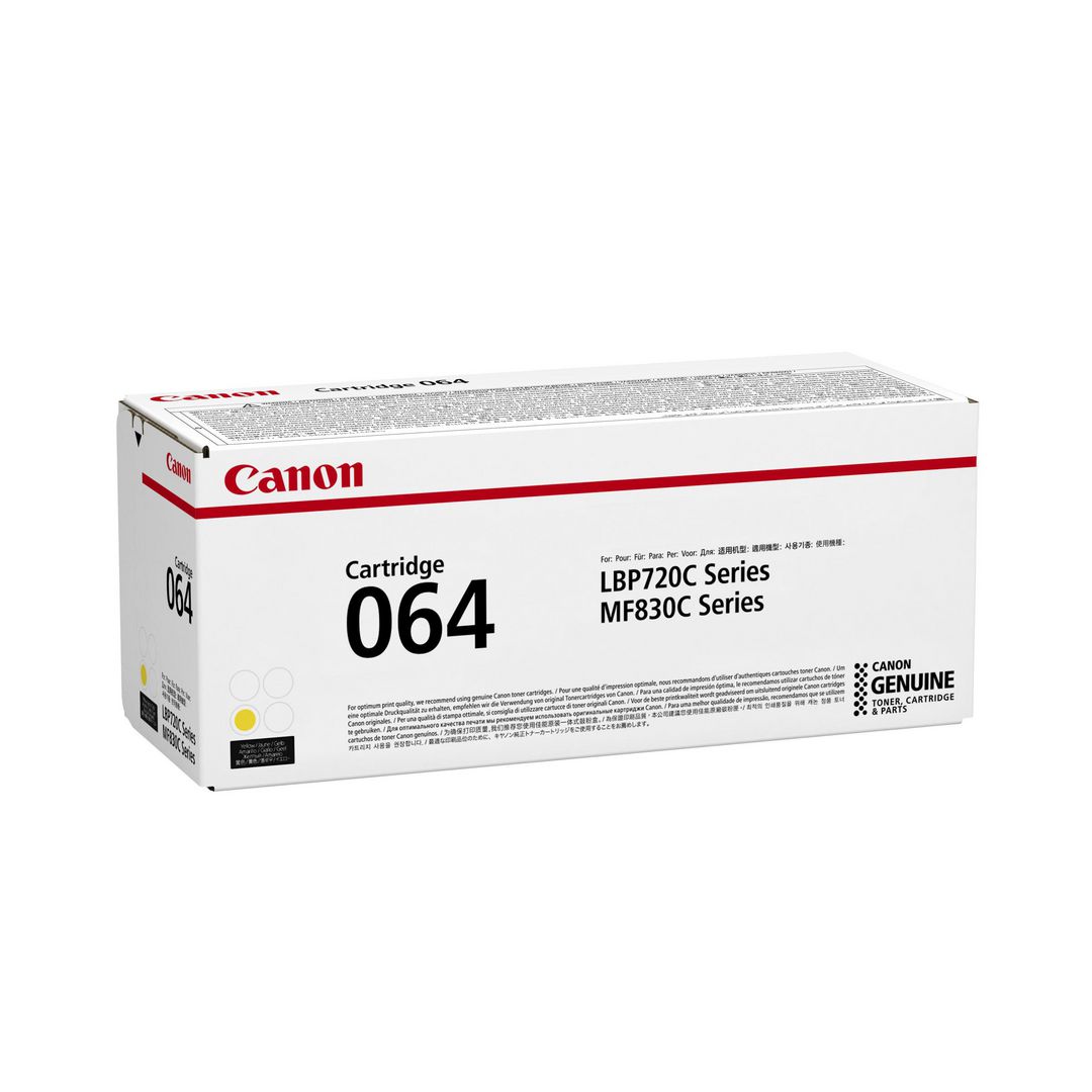 Toner CANON 064HY 10,4K gul