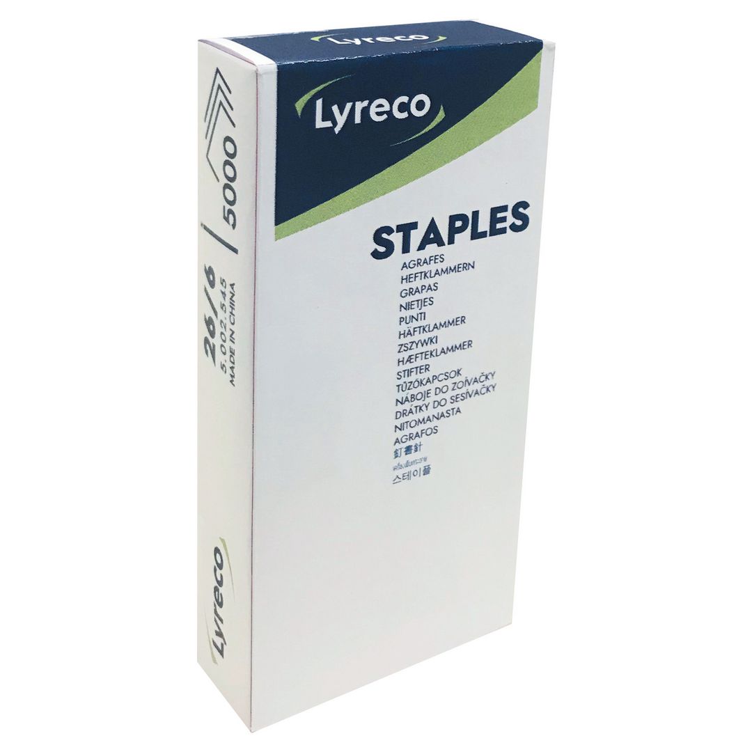 Häftklammer Lyreco 26/6 5000/fp
