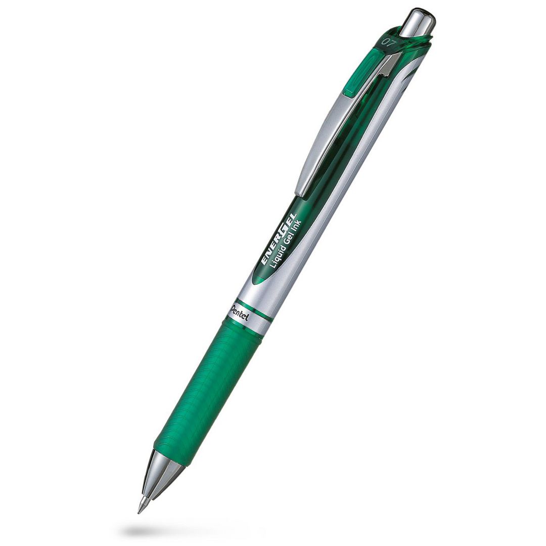 Gelpenna PENTEL EnerGel BL77 0,7 grön (12 pack)
