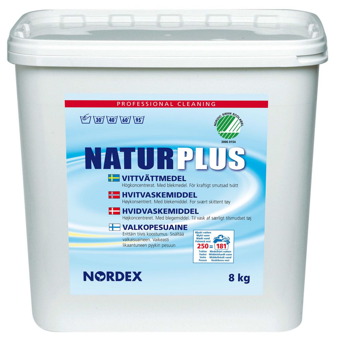 Tvättmedel NORDEX Clara NaturPlus 8kg