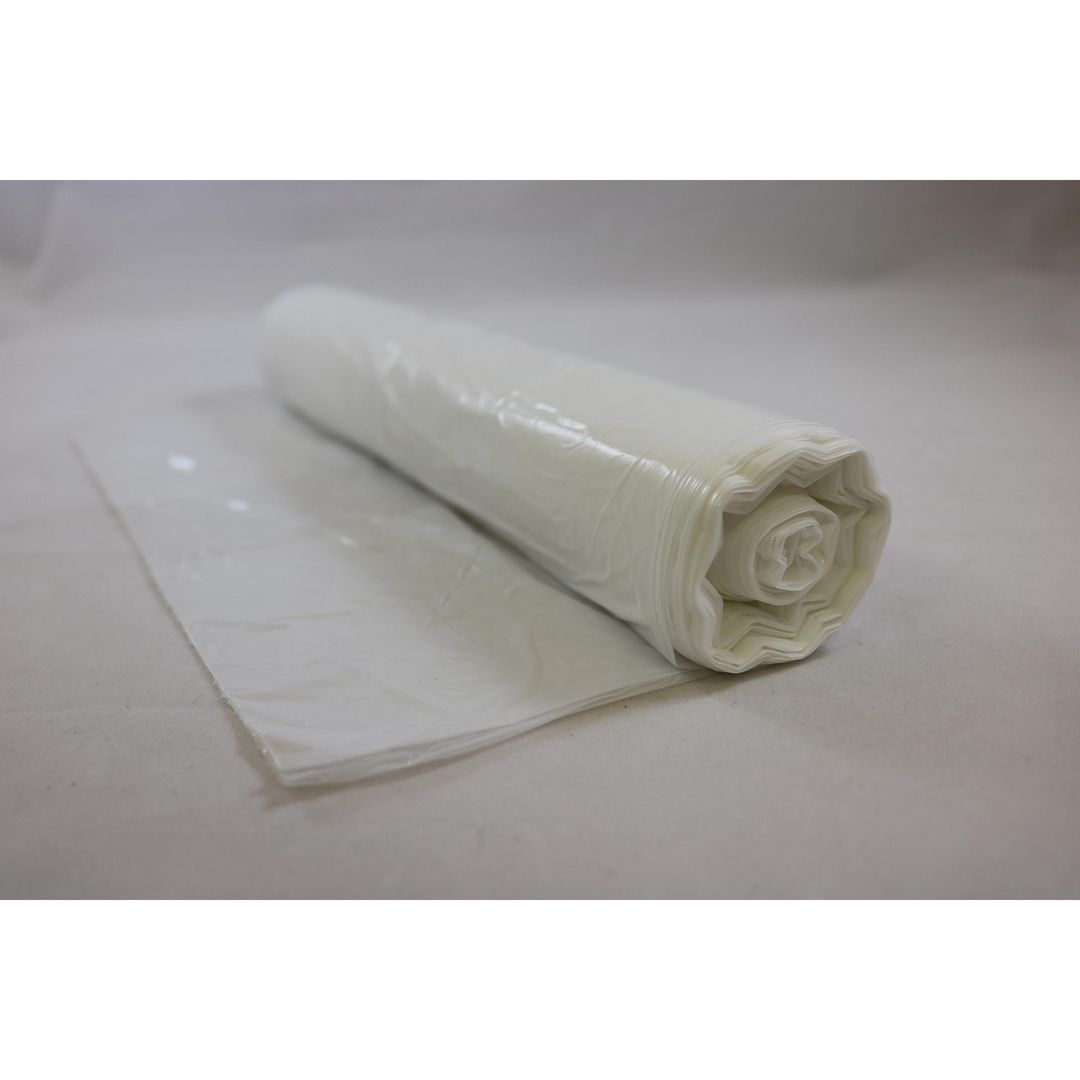 Papperskorgspåse LD 30L 11my vit 50/rl