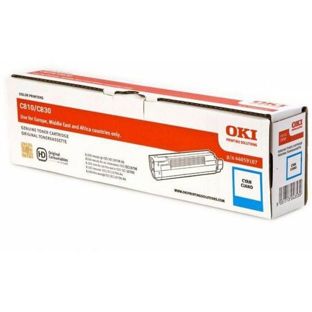 Toner Oki 44059107 8K cyan