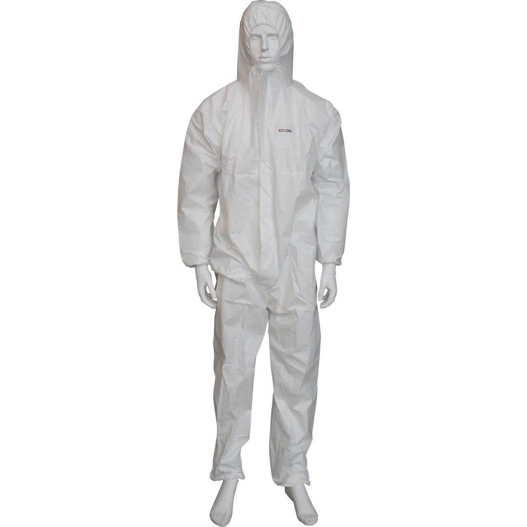Skyddsoverall OX-ON Basic XL vit