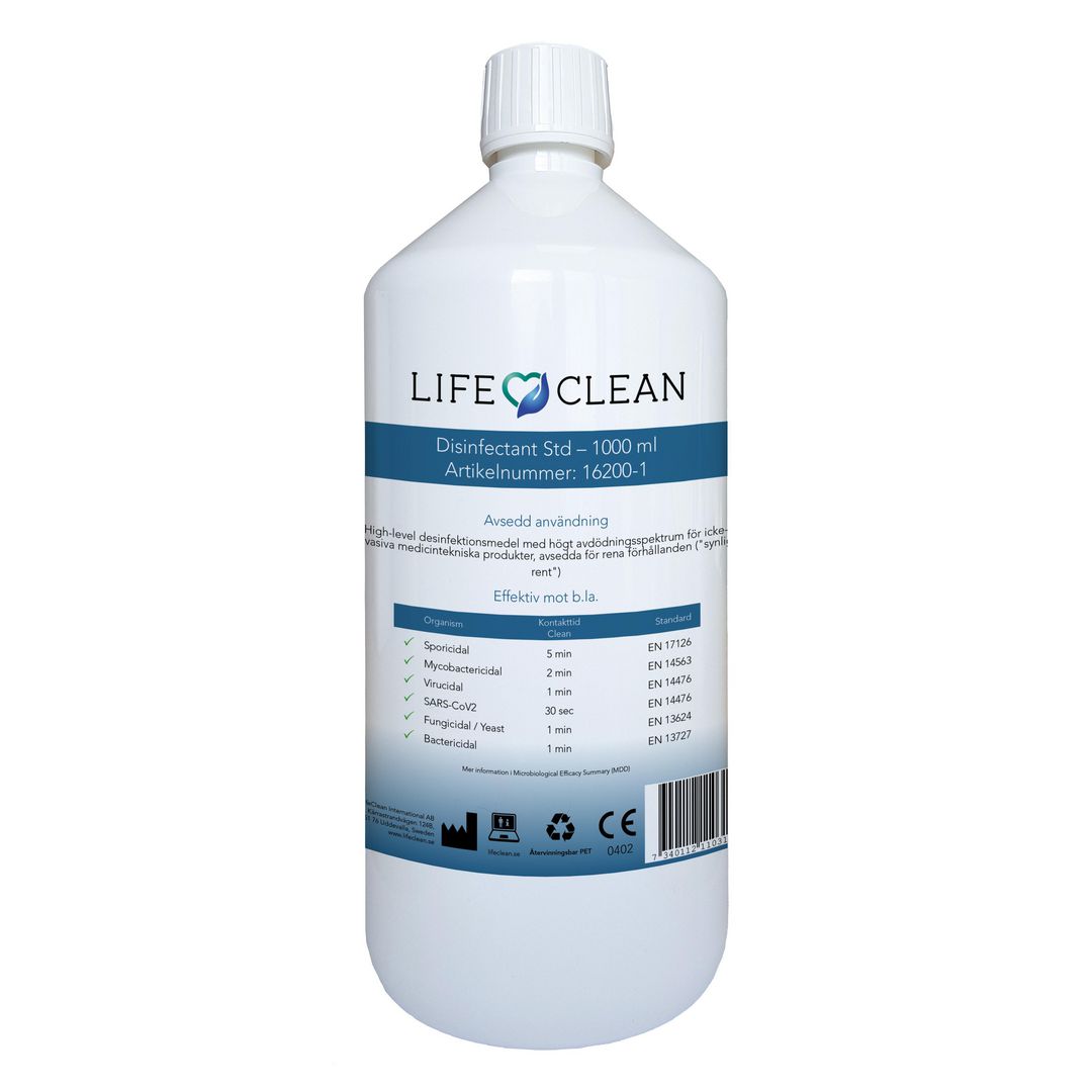 Ytdesinfektion LIFECLEAN Standard 1L
