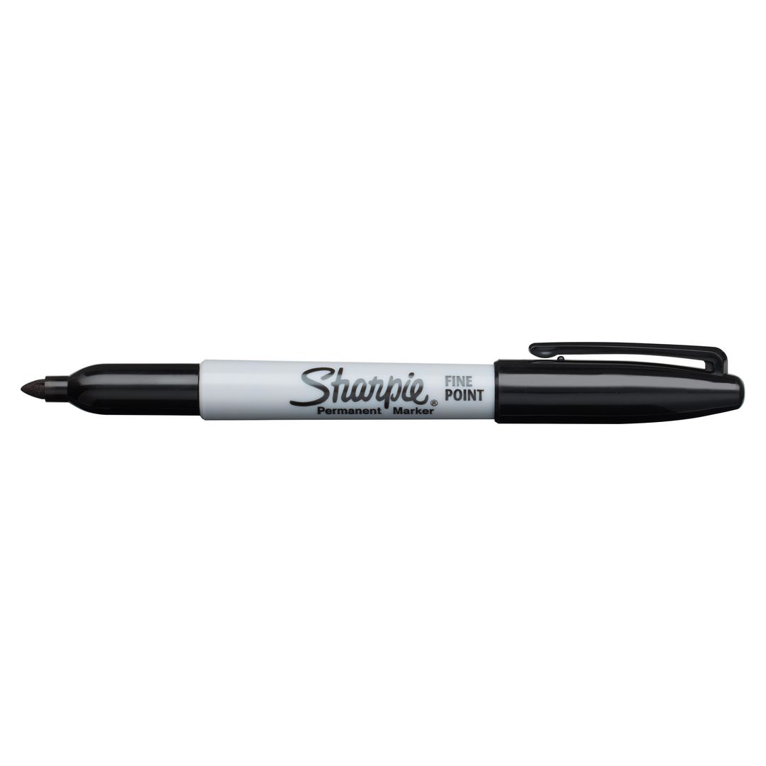 Märkpenna SHARPIE F svart (12 pack)
