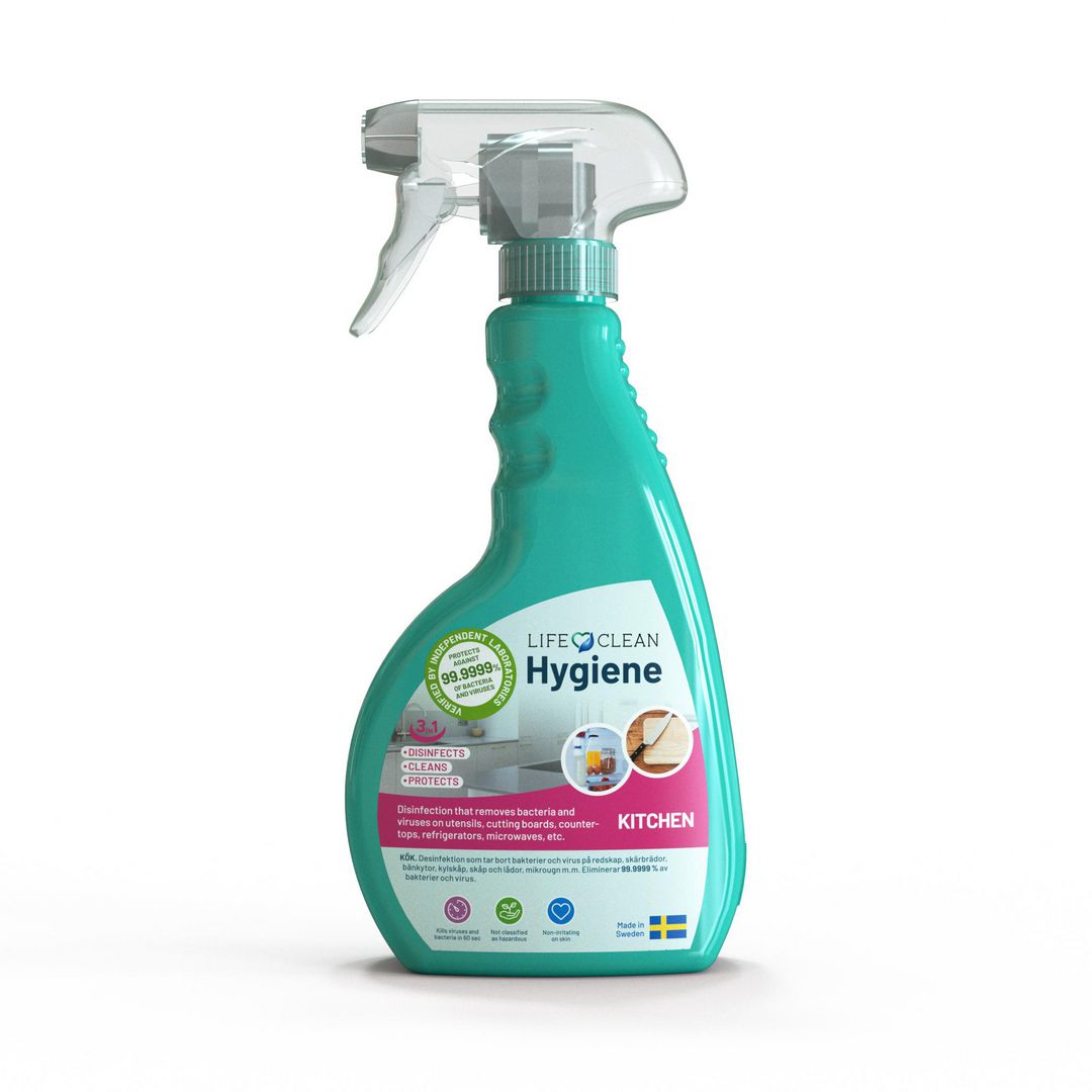 Ytdesinfektion LIFECLEAN Kitchen 450ml