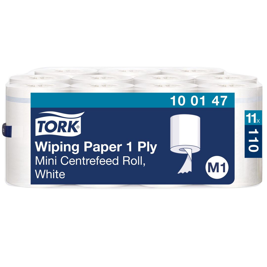 Torkrulle TORK Adv M1 1-lag vit 110m (11 pack)