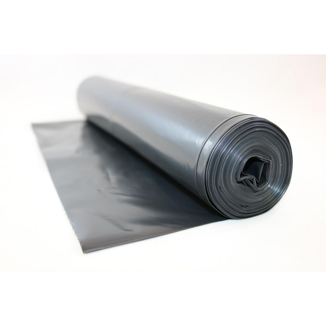 Plastsäck LLD 160L 70my svart 10/rl