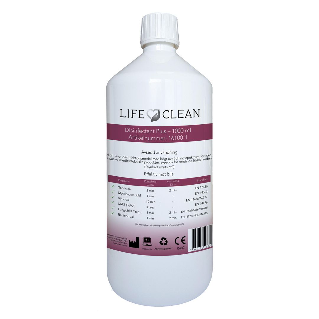 Ytdesinfektion LIFECLEAN Plus 1L