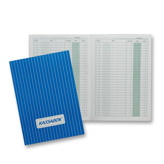 Kassabok Privat A5 3 kol 32 sidor (10 pack)