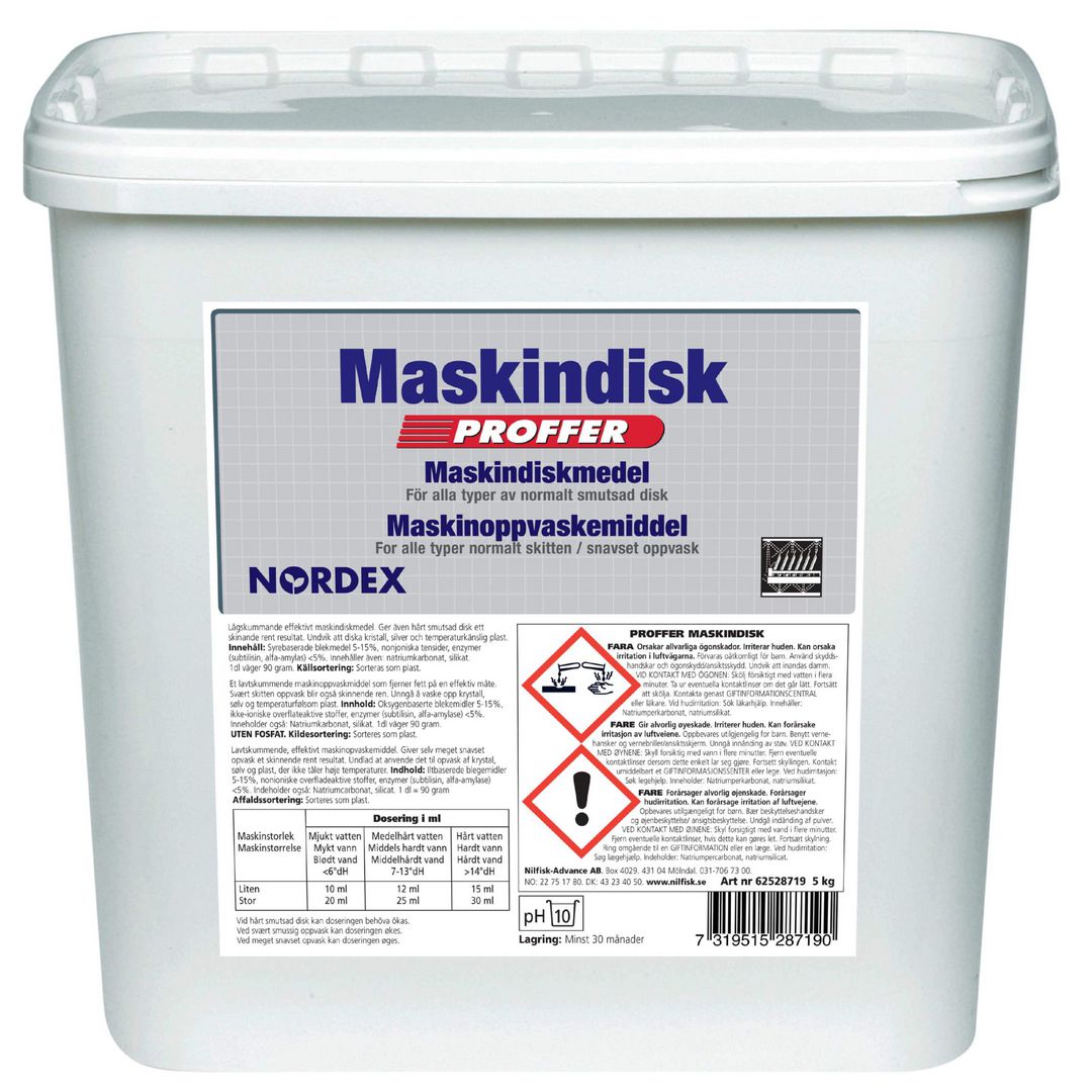 Maskindisk NORDEX Proffer 5kg