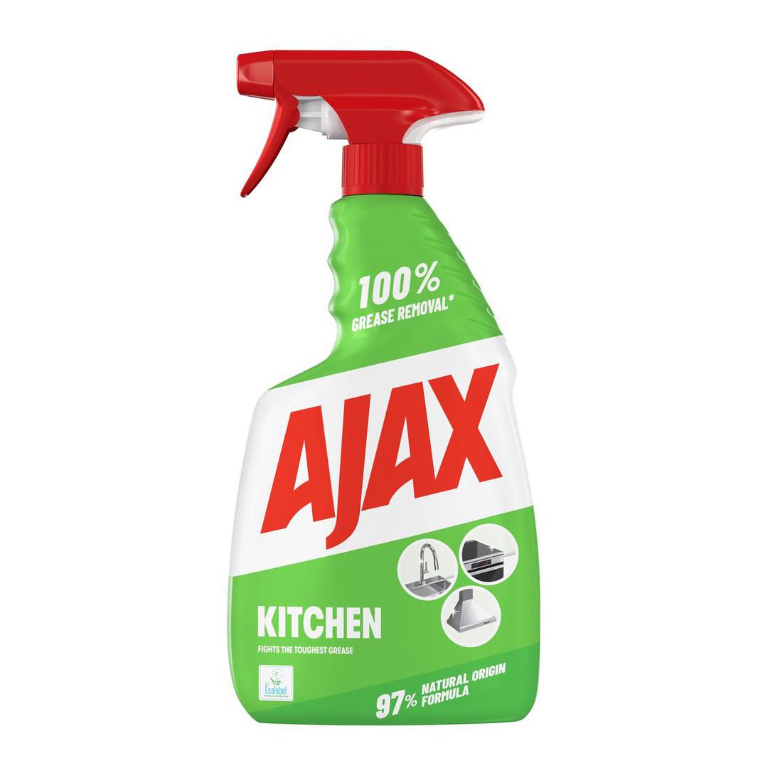 Allrent Ajax Kitchen Grease Spray 750ml (12 pack)