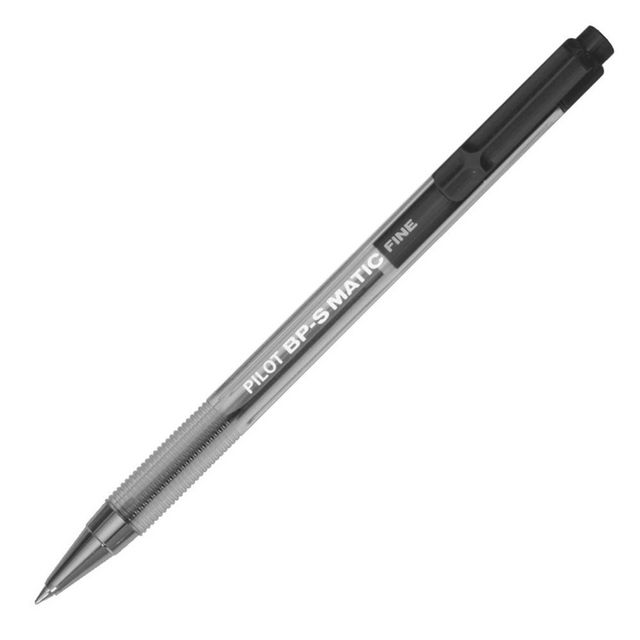 Kulpenna PILOT Matic 0,4mm svart (12 pack)