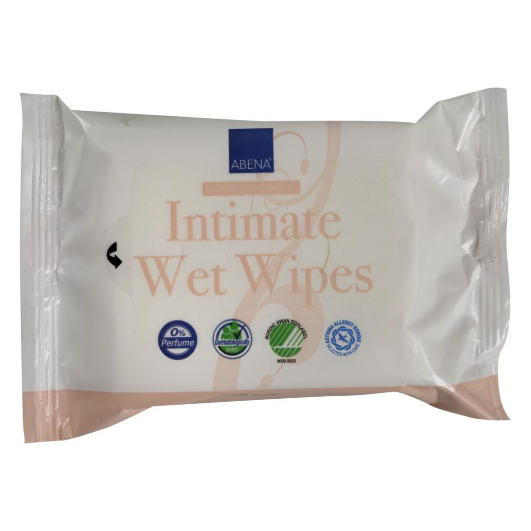 Våtservett ABENA BIO Intim 20x16cm 20/fp