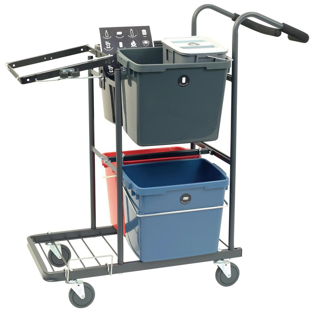 Källsorteringsvagn ACTIVA Flex