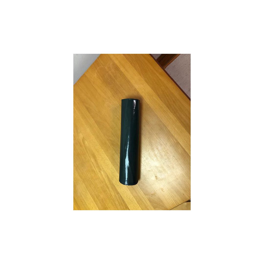 Plastsäck 2-P PE 160L grön/svart 25/rl