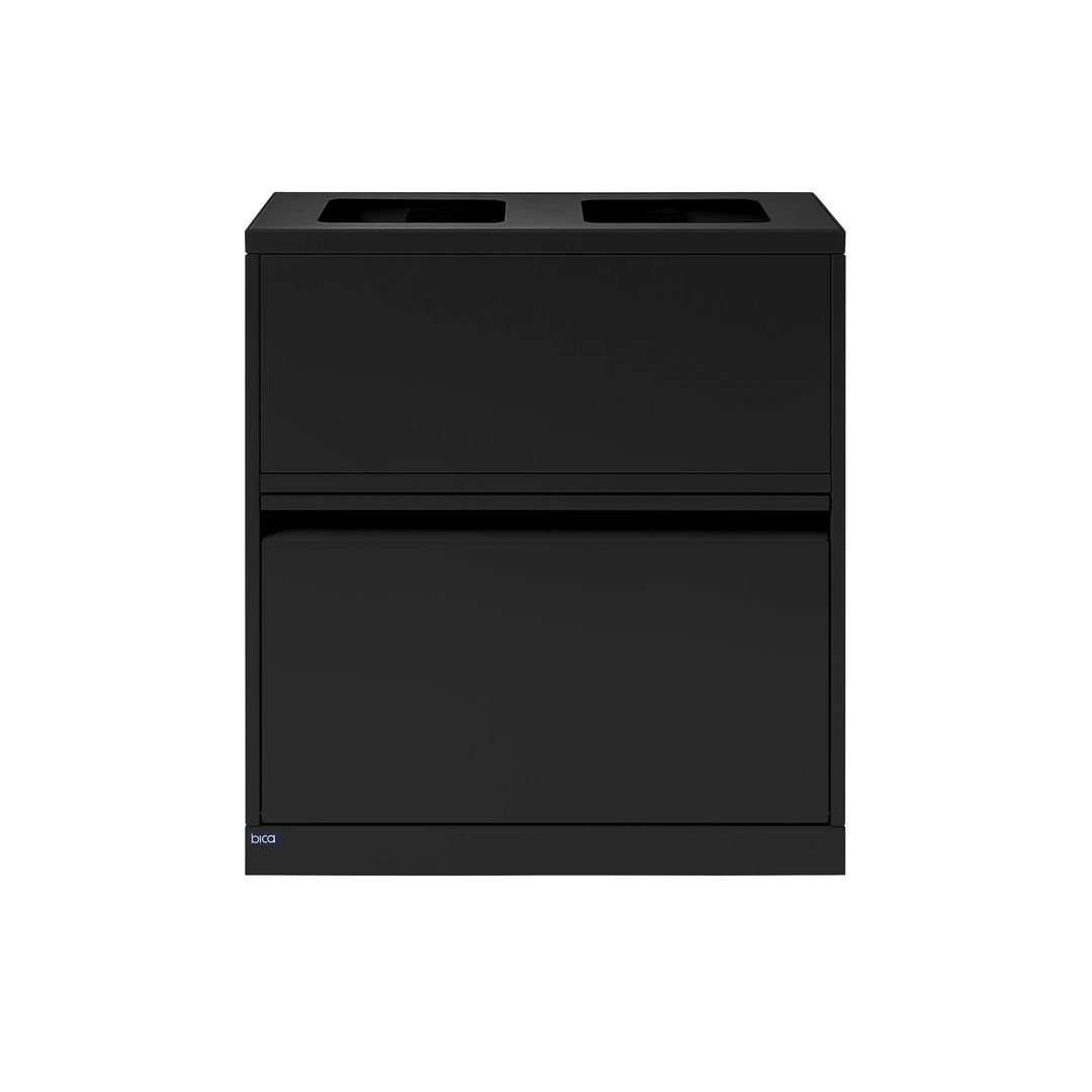 Avfallshantering BICA 80L station svart