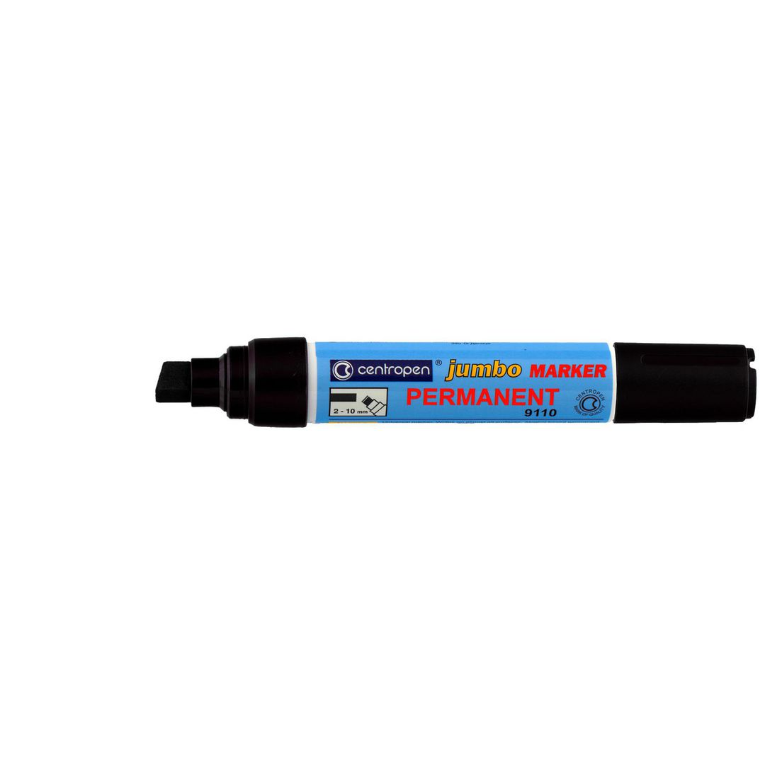 Märkpenna CENTROPEN jumbo 2-10mm svart