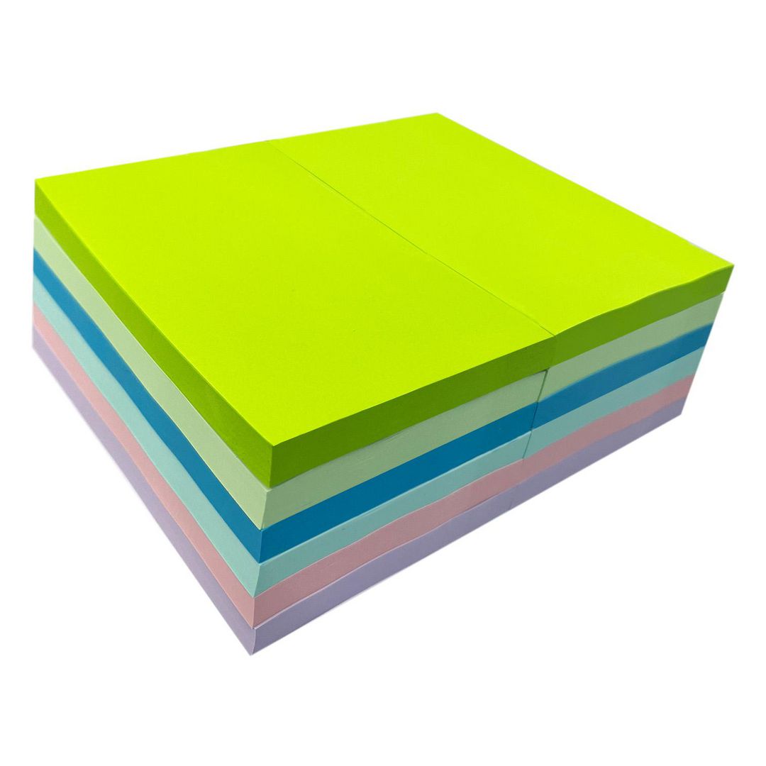 Notes 76x127mm neon (12 pack)