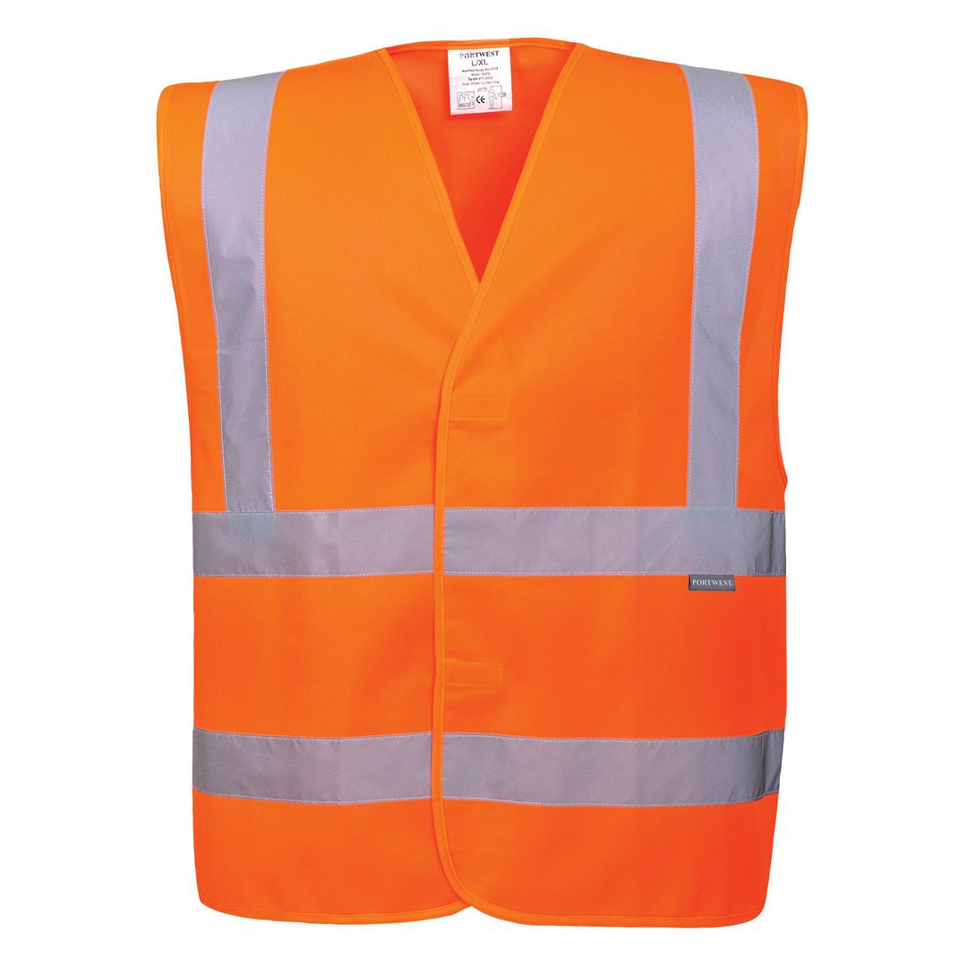 Varselväst C470 orange 6/7XL kl 2
