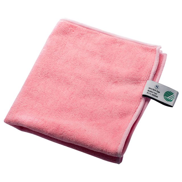 Microfiberduk Nline Super 35x35cm röd