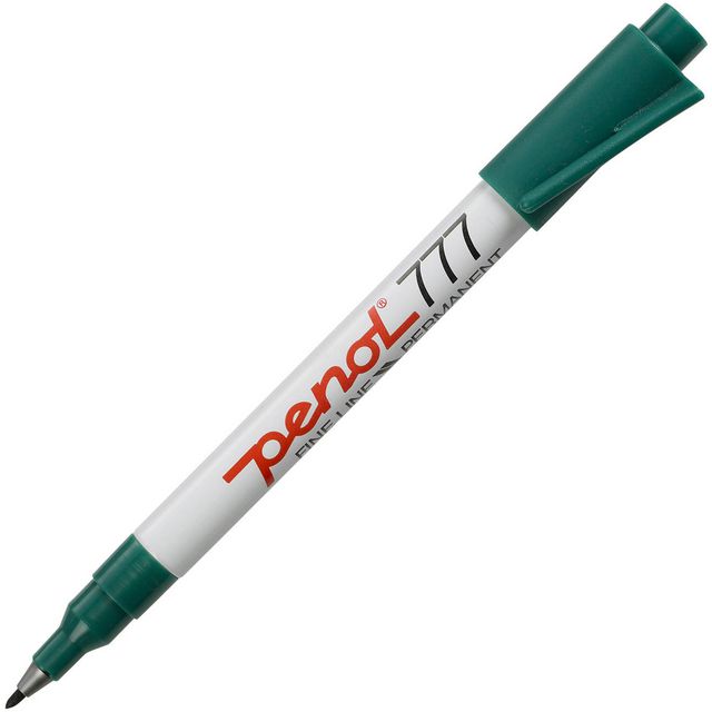 Märkpenna PENOL 777 perm. 1mm grön