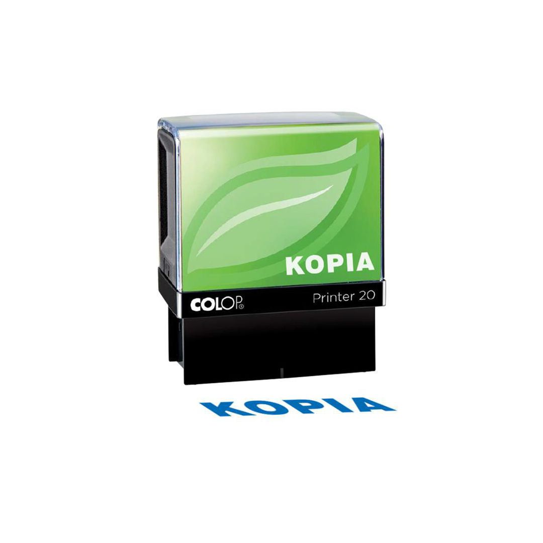 Stämpel standardtext KOPIA