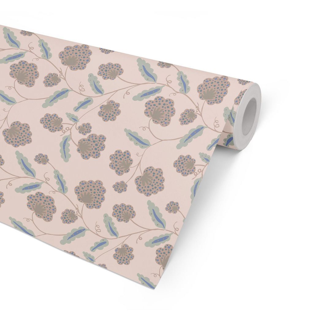 Presentpapper Flowerleaf 57cmx154m
