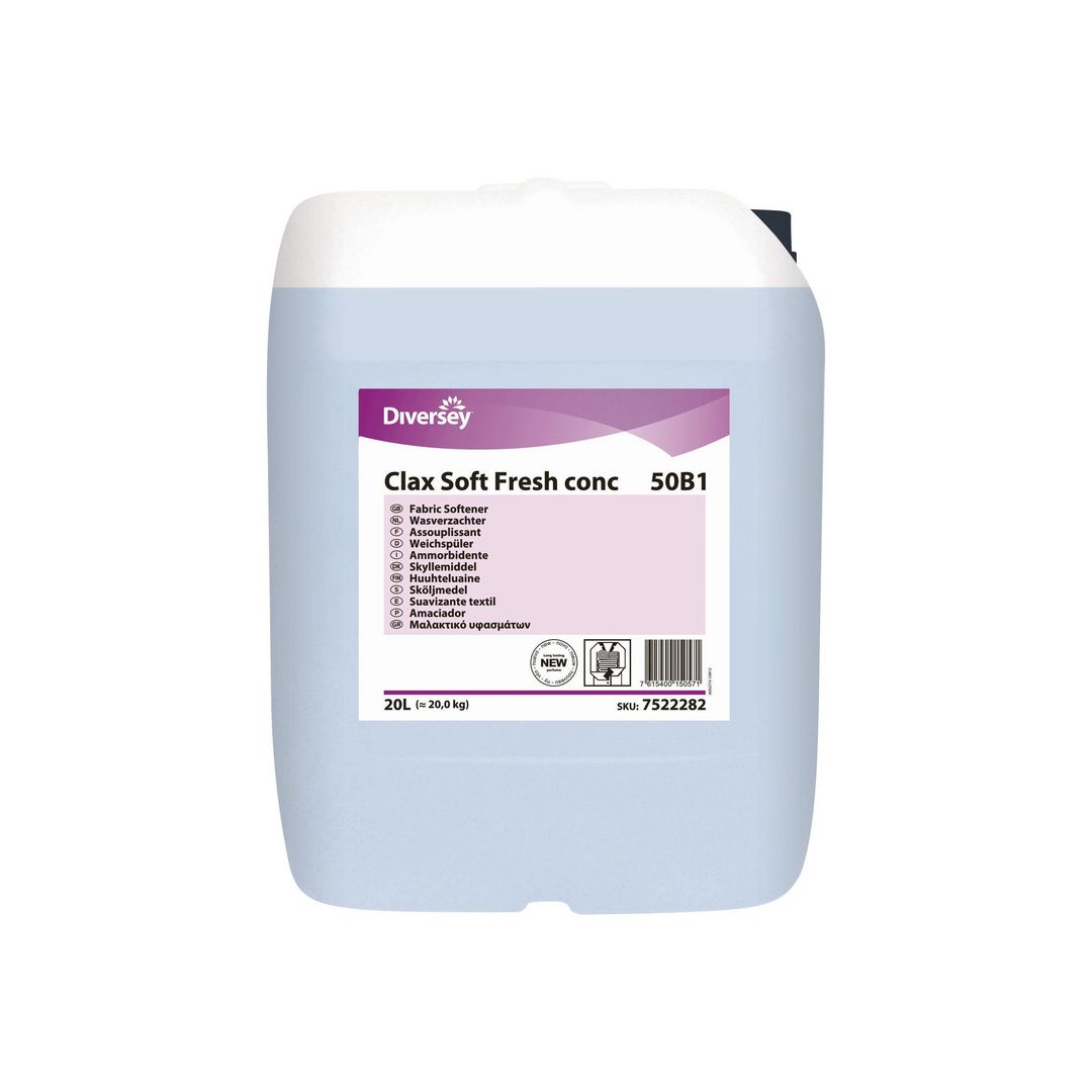Sköljmedel CLAX Soft Fresh högkons. 20L