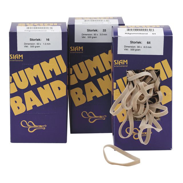 Gummiband 120x3mm nr35 500g 492/fp