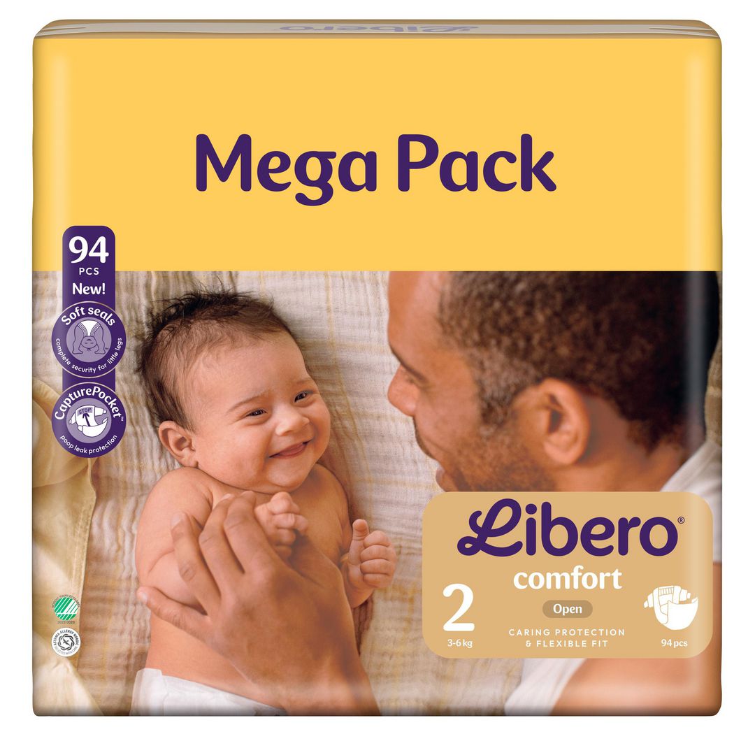 Blöja LIBERO Comfort 2 3-6kg 94/fp