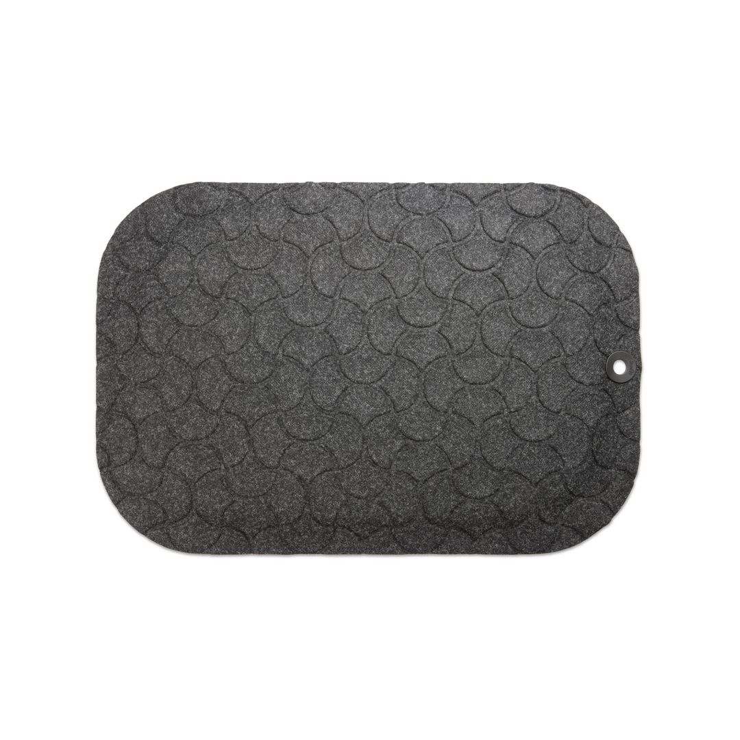 Arbetsplatsmatta STANDUP 53x77cm svart