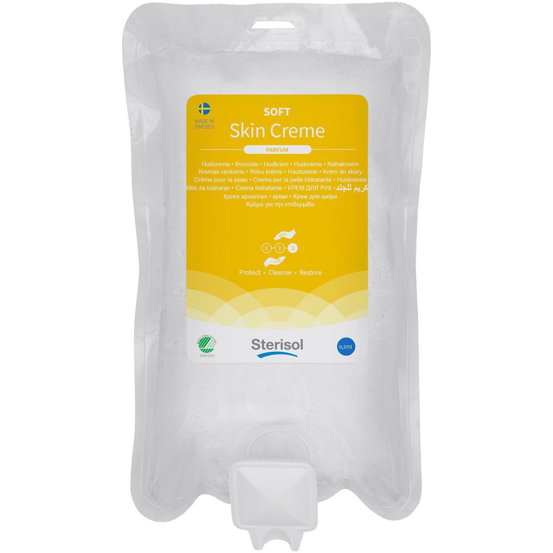 Hudcreme STERISOL Soft parfymerad 375ml (12 pack)
