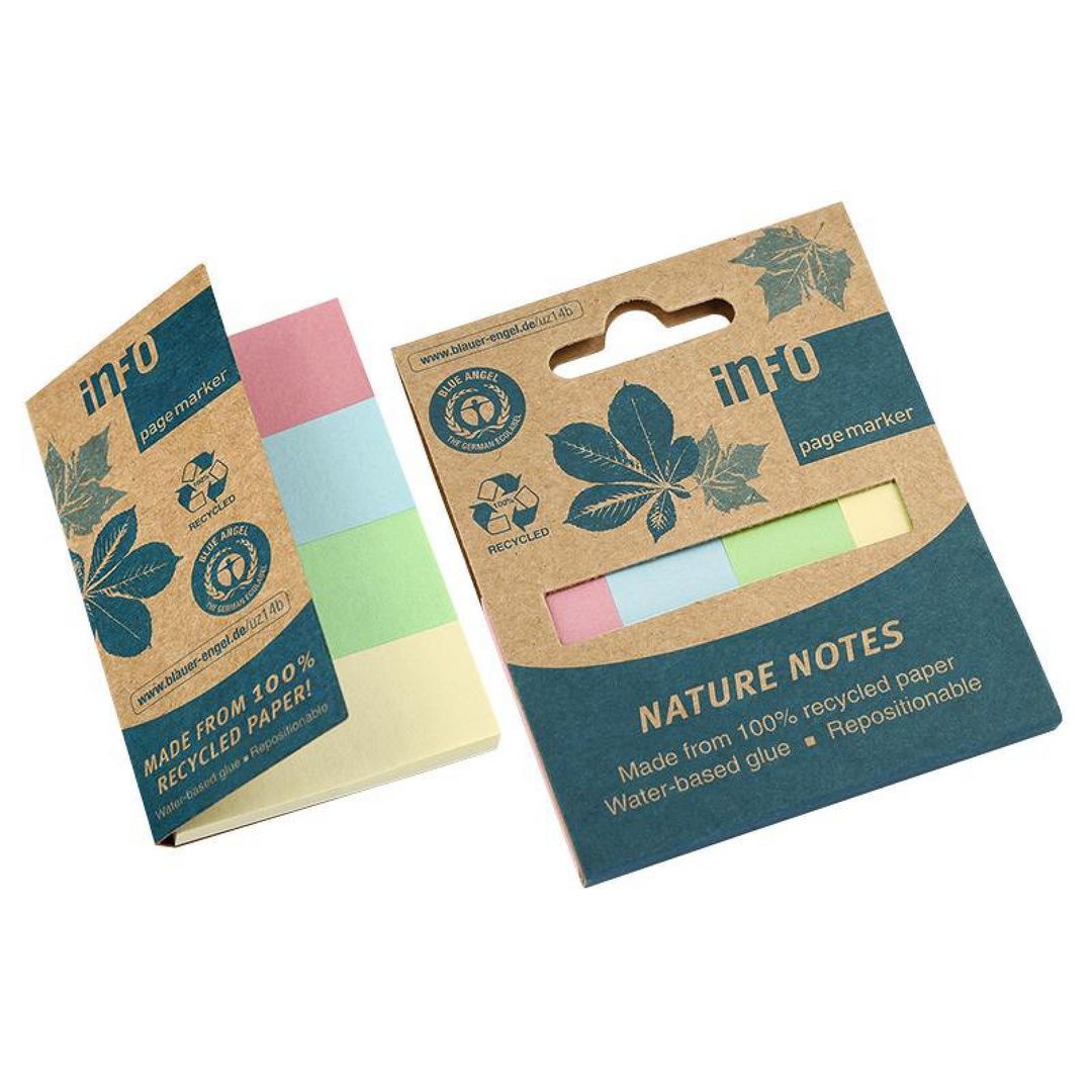 Index Info NOTES recy 20x50 4-fär 160/fp