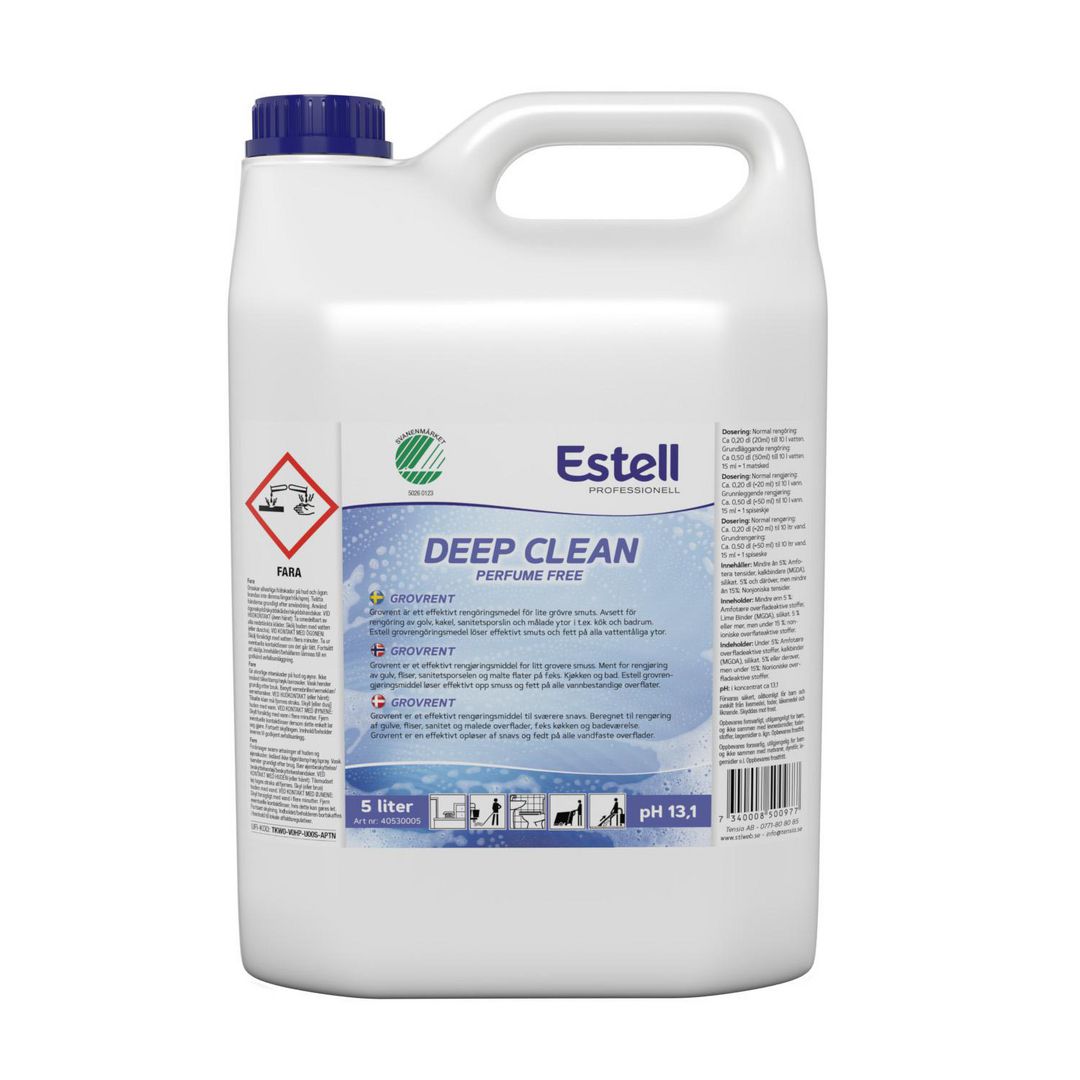 Grovrent ESTELL Deep Clean oparfy 5L (3 pack)