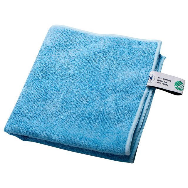 Microfiberduk Nline Super 35x35cm blå