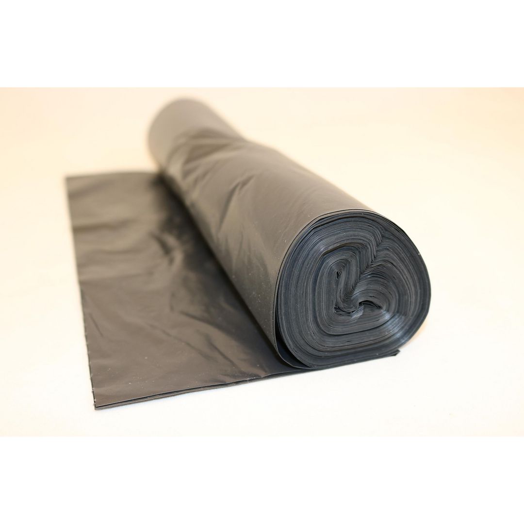 Plastsäck COEX R100% 70L 40my svart25/rl