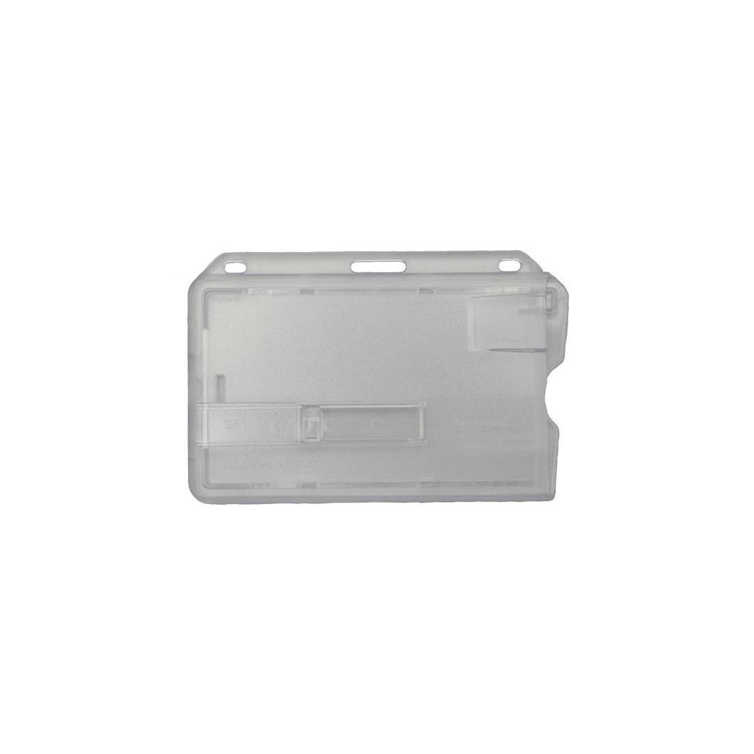 Korthållare Reko 5 transparent liggande (50 pack)