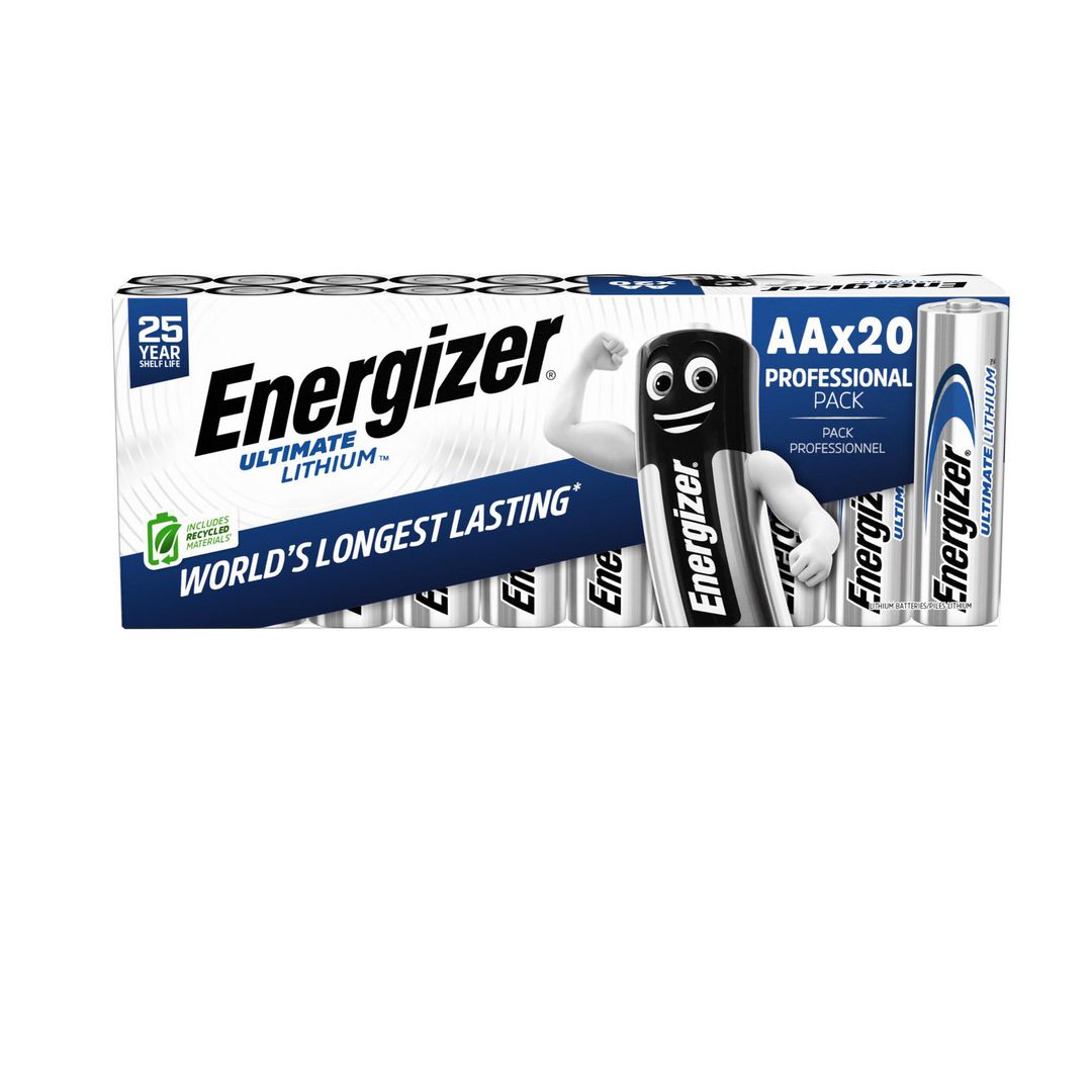 Batteri ENERGIZER Ultimate AA 20/fp