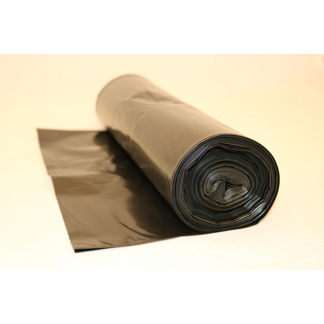 Plastsäck LD 70L 70my svart 25/rl