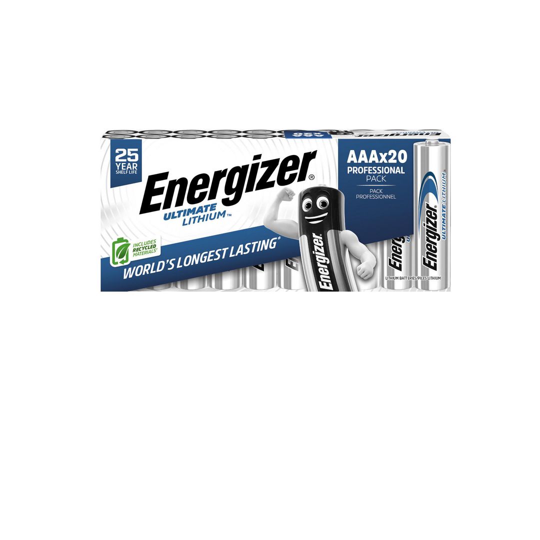 Batteri ENERGIZER Ultimate AAA 20/fp